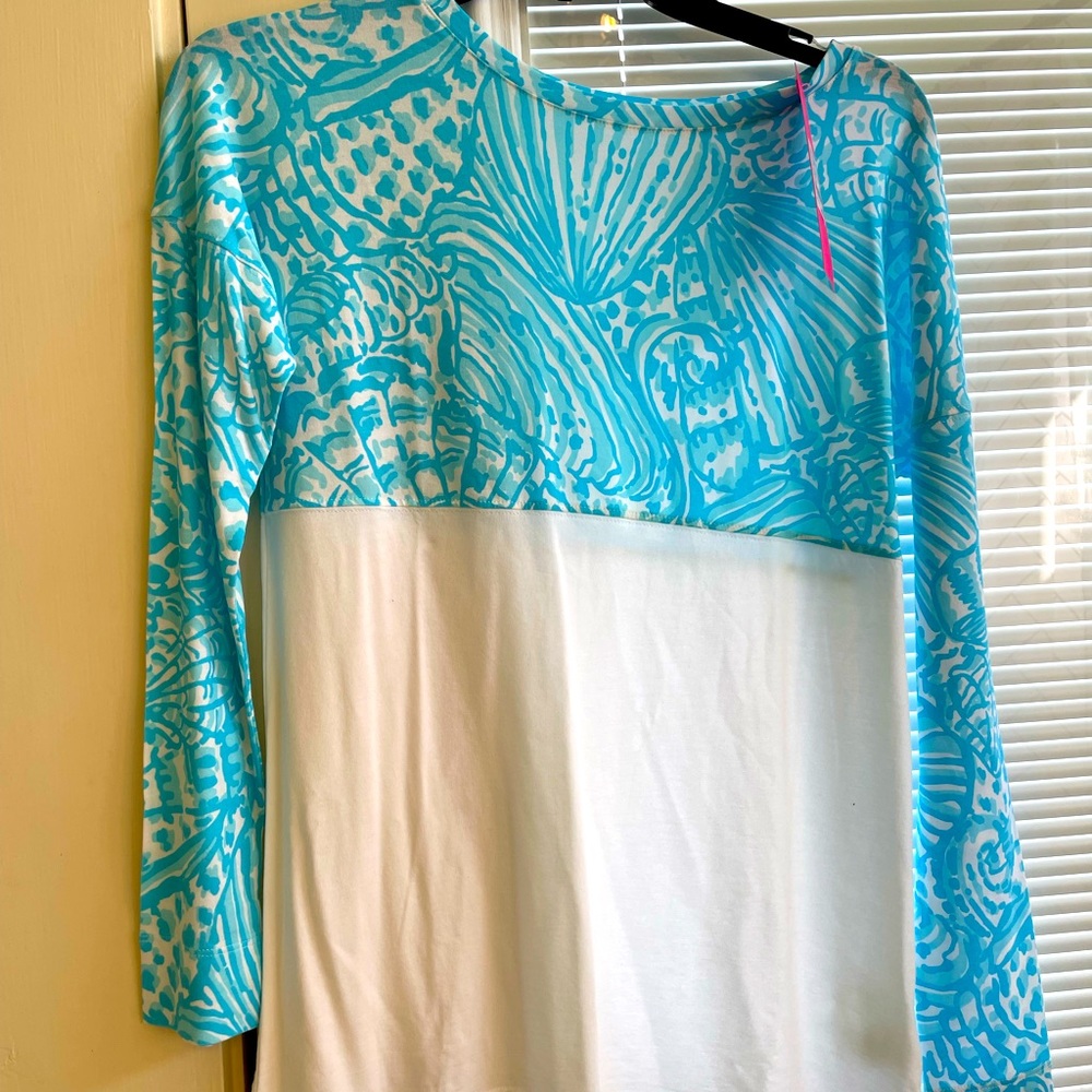 Lilly Pulitzer Finn Tee Succulent Sea Cups